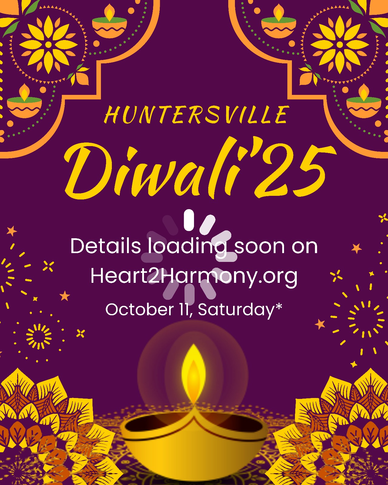 Huntersville Diwali 2025